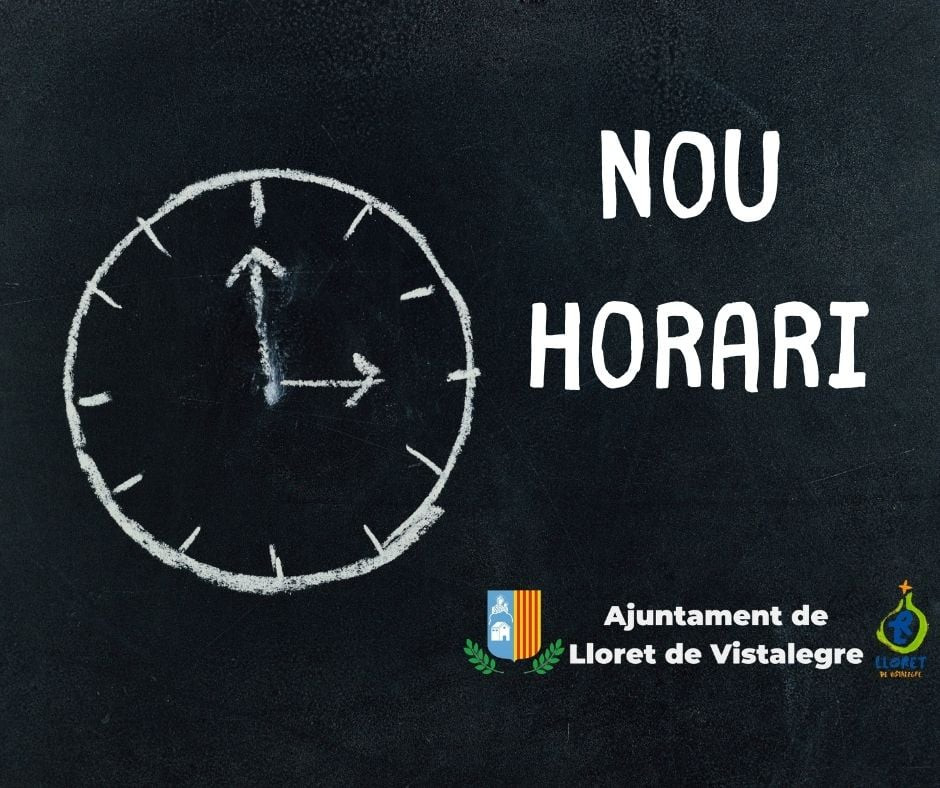 Nou horari