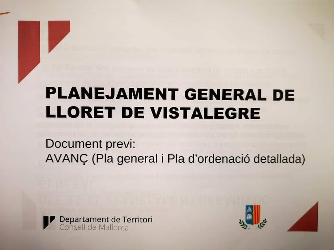 Avanç del planejament urbanístic de Lloret