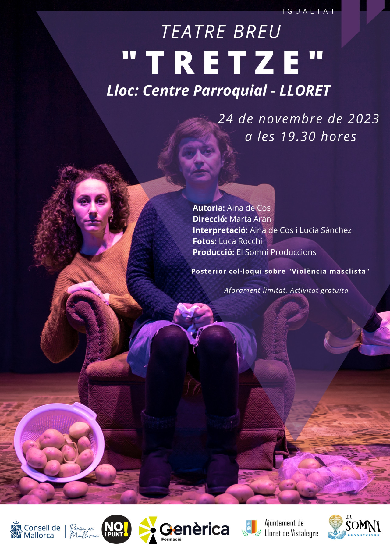 Obra de teatre "Tretze"