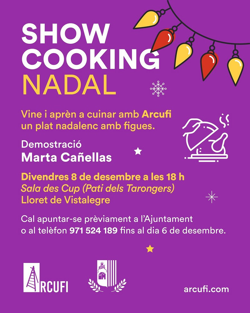 Showcooking per Nadal