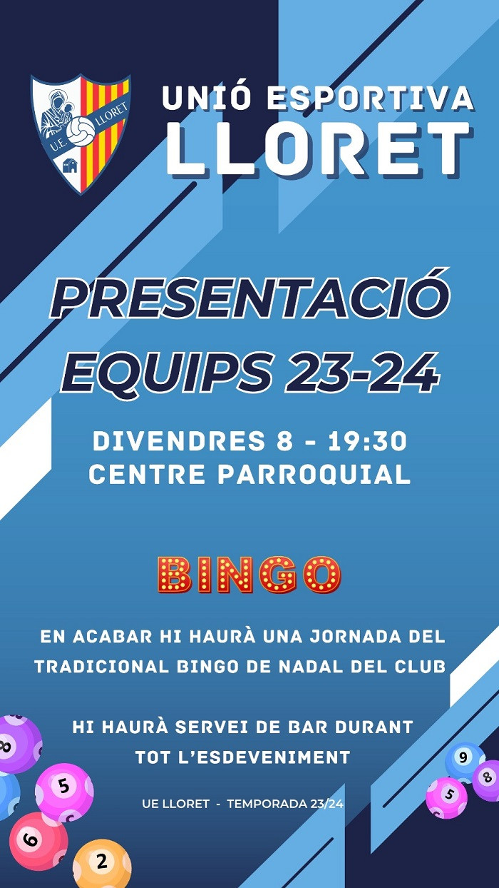 Presentació de la UE. Lloret