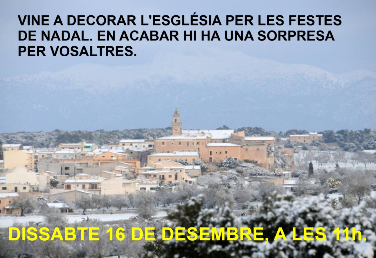 Decoració de l'Església