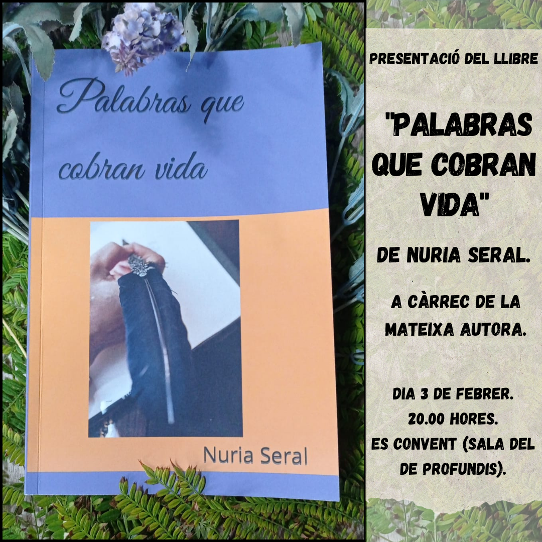 Presentació del llibre "Palabras que cobran vida"