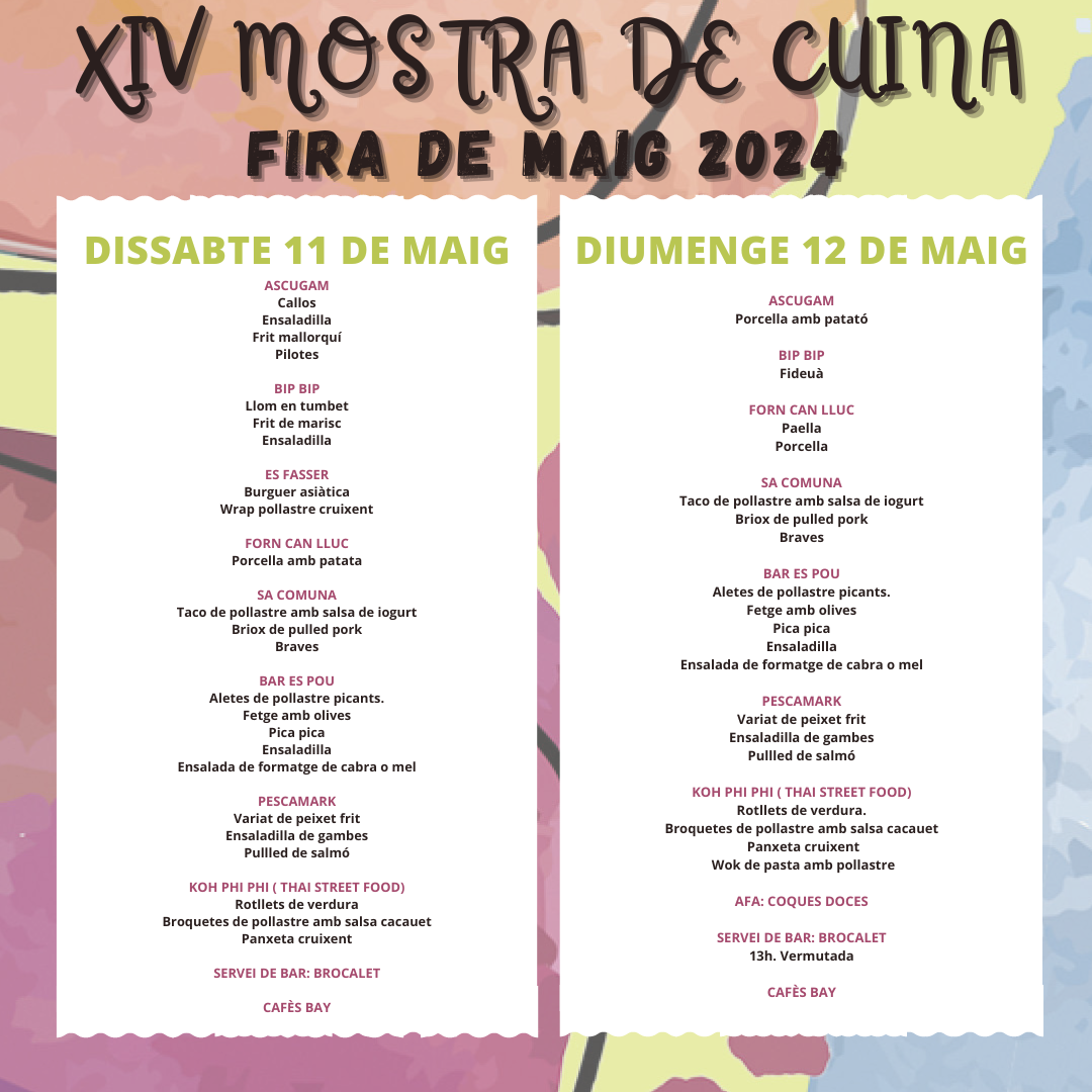 XIV Mostra de Cuina