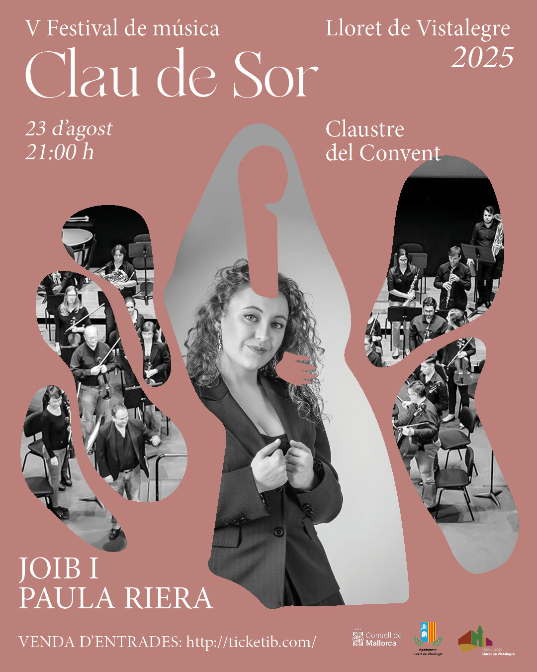 V Festival de música "En Clau de Sor"  Jove Orquestra de les Illes Balears (JIOB) i Paula Riera