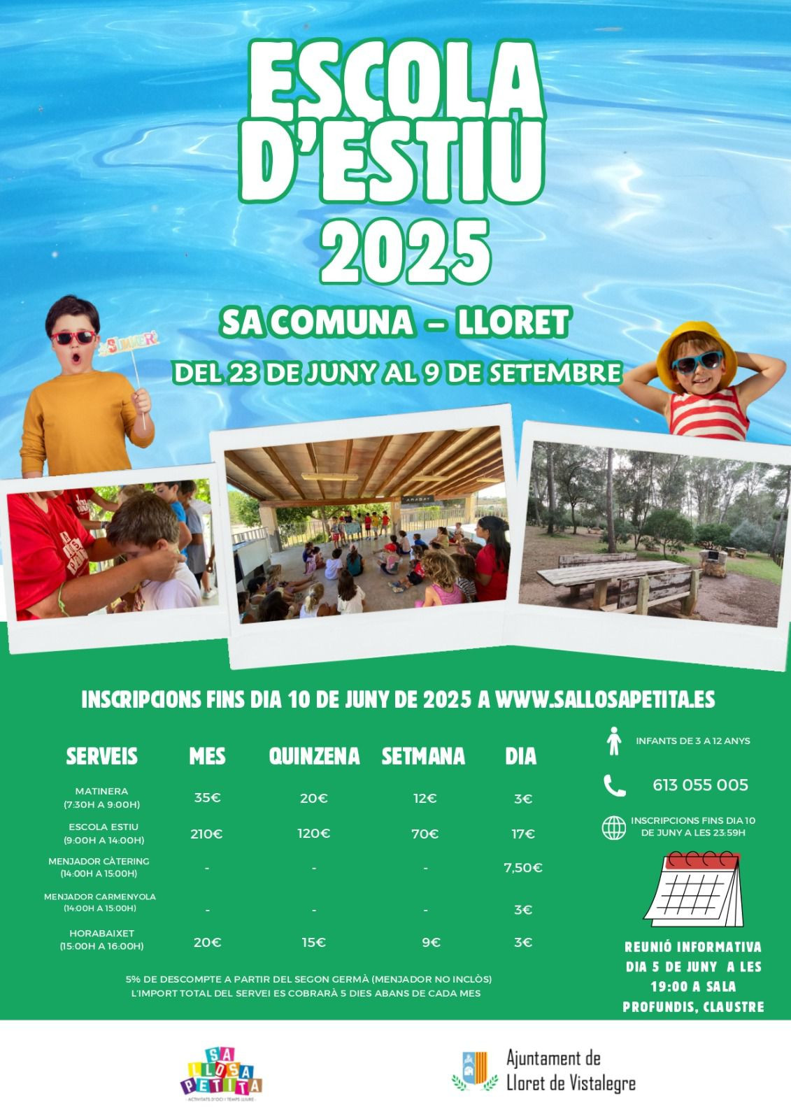 Reunió informativa Escola d'estiu