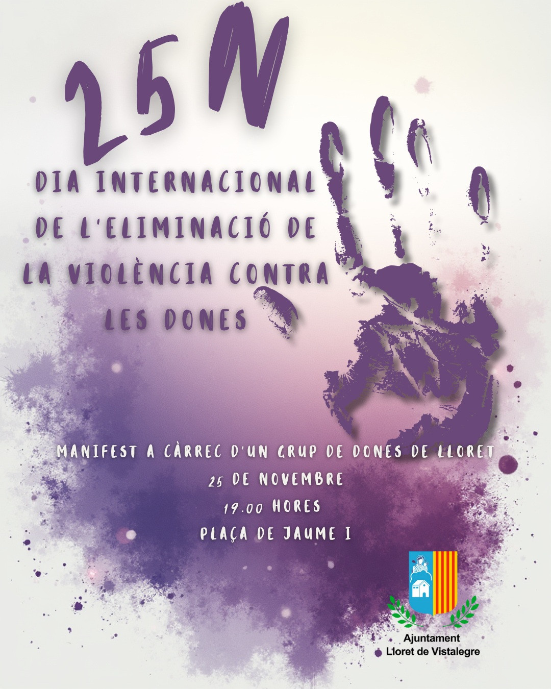25N. Dia Internacional de l'eliminació de la violència contra les dones
