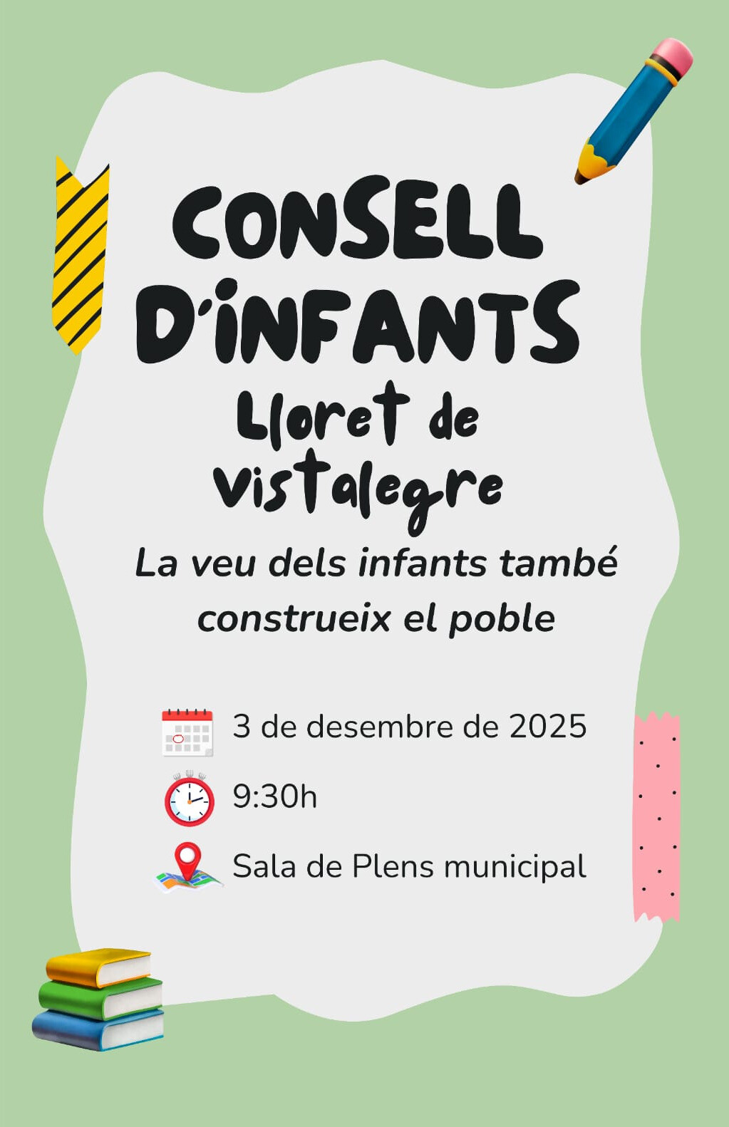 Presentació del nou Consell d'Infants de Lloret