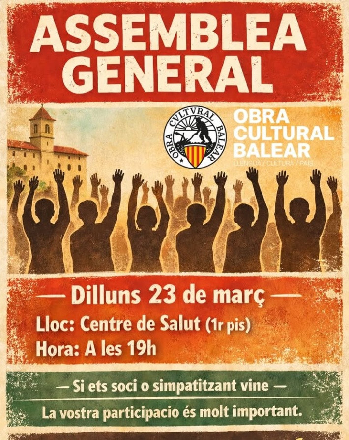 Assemblea general Obra Cultural Balear