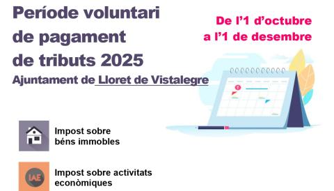 pagament de tributs lloret de vistalegre